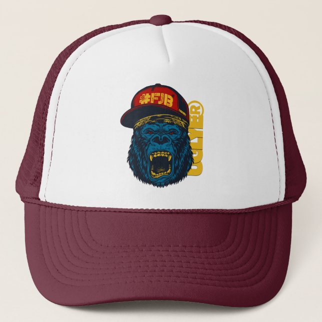 Gorra De Camionero UGLYE ®️ Ferocioso gorrión (Anverso)