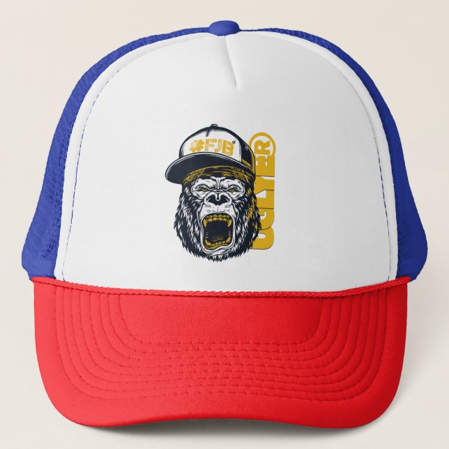 Gorra De Camionero UGLYE ®️ Ferocioso gorrión (Anverso)