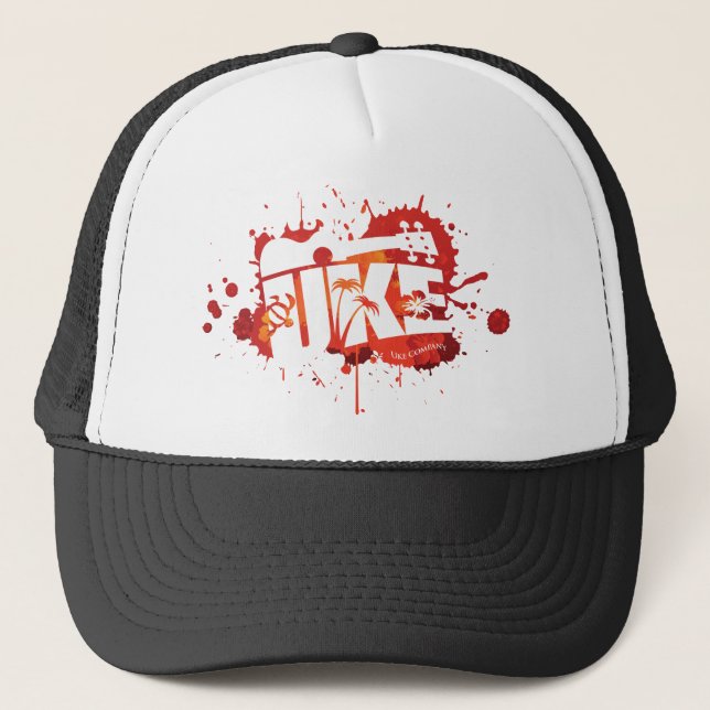 Gorra De Camionero Uke Splat 16 (Anverso)