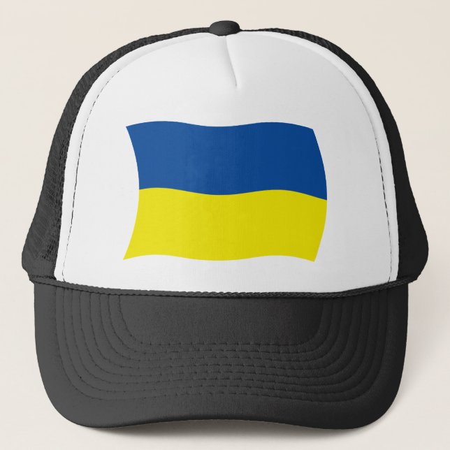 Gorra De Camionero Ukraine Flag Hat (Anverso)