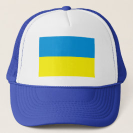 Gorra De Camionero Ukrainian Flag Blue and Yellow Golf or