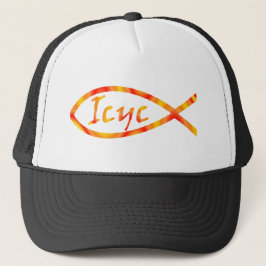 Gorra De Camionero Ukrainian Jesus Fish