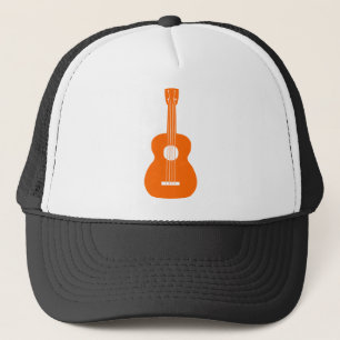 Gorra De Camionero Ukulele - Naranja