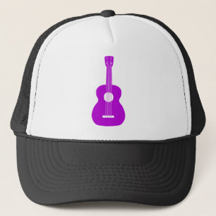 Gorra De Camionero Ukulele - Púrpura