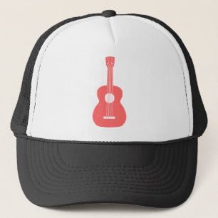 Gorra De Camionero Ukulele - Rosa tropical