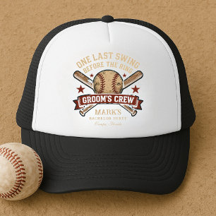 Gorra De Camionero Última Fiesta de Soltero de Béisbol