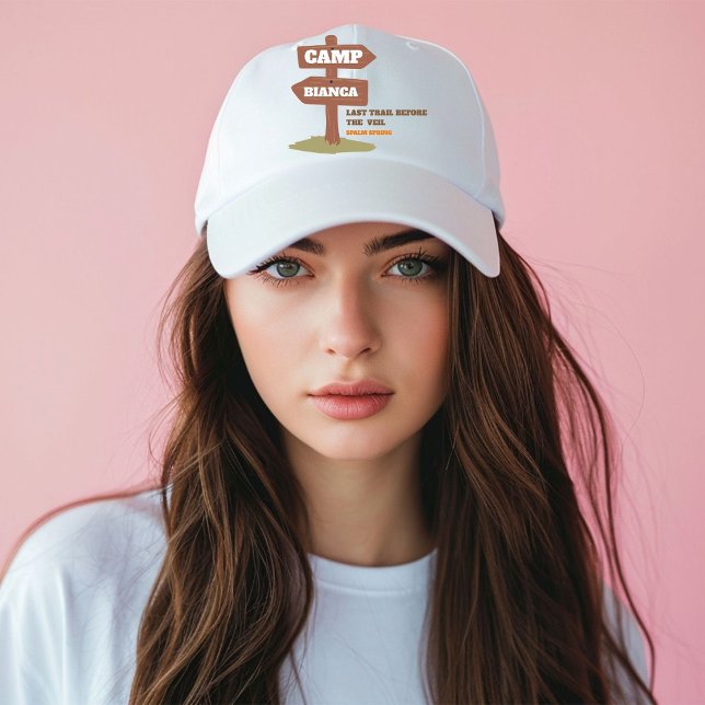 Gorra De Camionero Última pista antes del velo Camping Bachelorette (Subido por el creador)