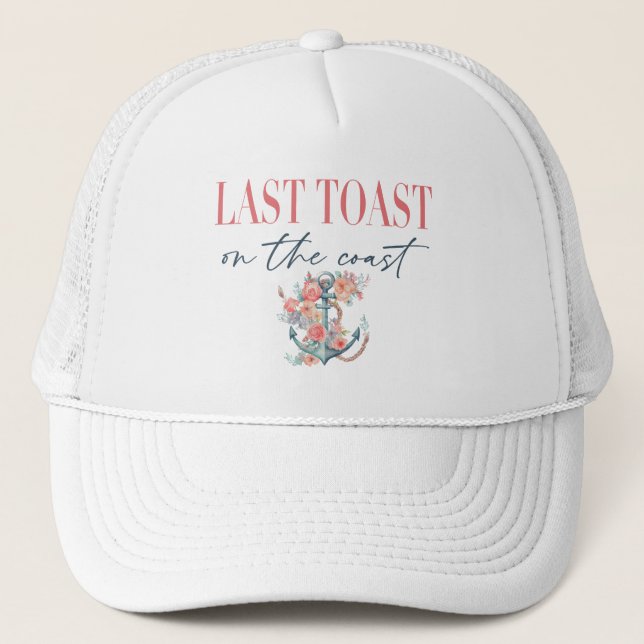 Gorra De Camionero Última tostada Bachelorette Weedkend Decour (Anverso)