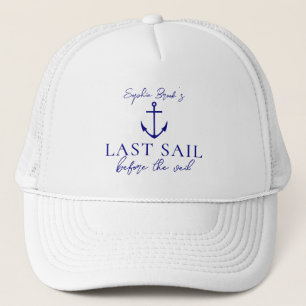 Gorra De Camionero Última travesía antes del fin de semana de despedi