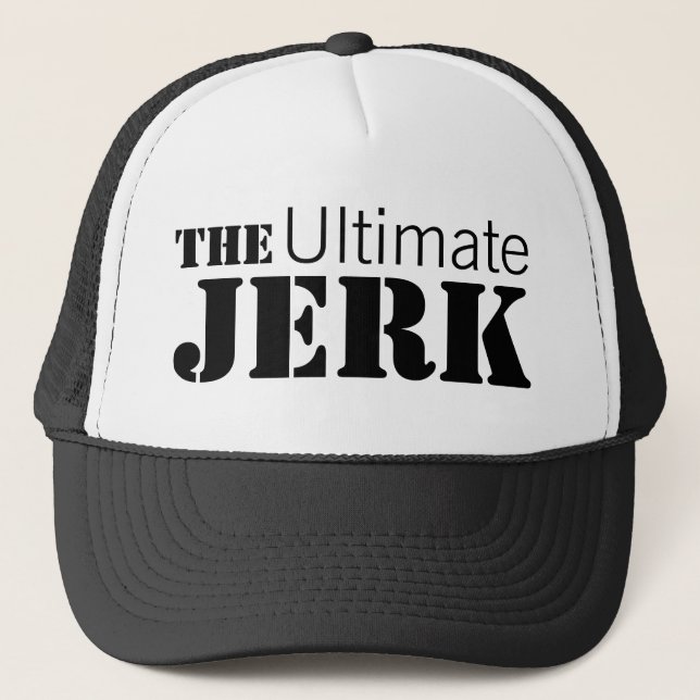 Gorra De Camionero Ultimate Jerk Funny (Anverso)