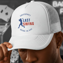 Gorra De Camionero Último swing antes de la despedida de soltero de b