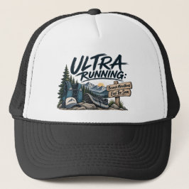 Gorra De Camionero Ultra Running Porque las Maratones Terminan Demasi