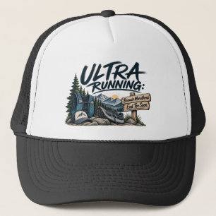 Gorra De Camionero Ultra Running Porque las Maratones Terminan Demasi