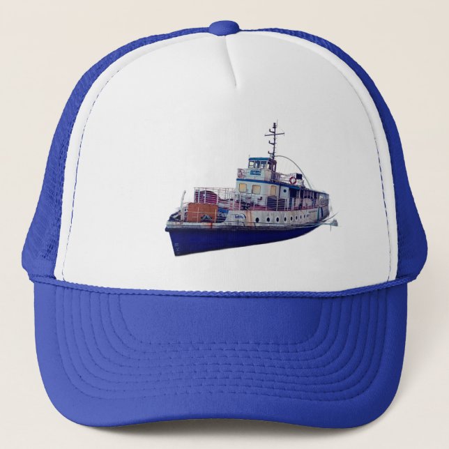 Gorra De Camionero Un barco (Anverso)