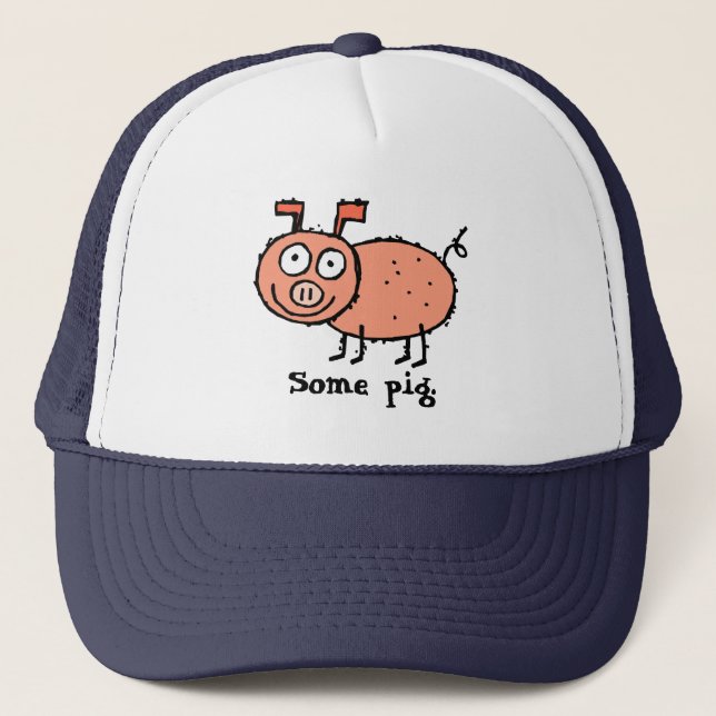 Gorra De Camionero Un cerdo, la web de Charlotte (Anverso)