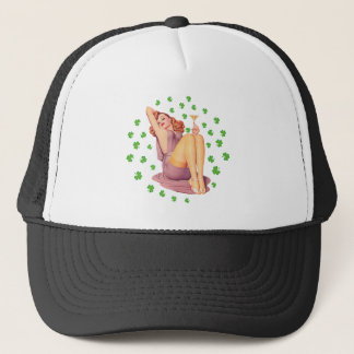 Gorra De Camionero Un Chica irlandés