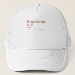 Gorra De Camionero un Chica - Kendama