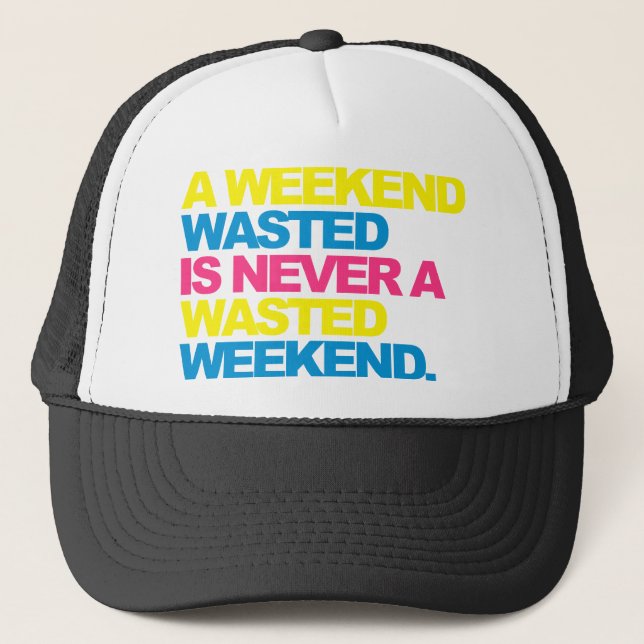 Gorra De Camionero Un fin de semana perdido (Anverso)