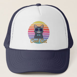 Gorra De Camionero Un Gato Genial