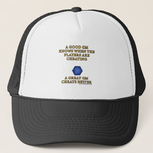 Gorra De Camionero Un gran DM engaña mejor (Anverso)