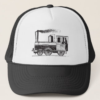 Gorra De Camionero Un hombre y su tren - Negro