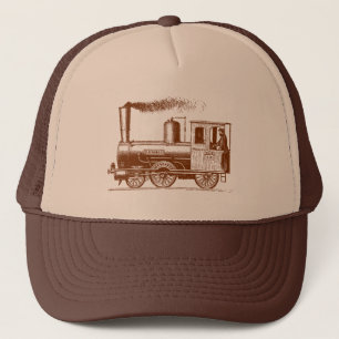 Gorra De Camionero Un hombre y su tren - Nuez