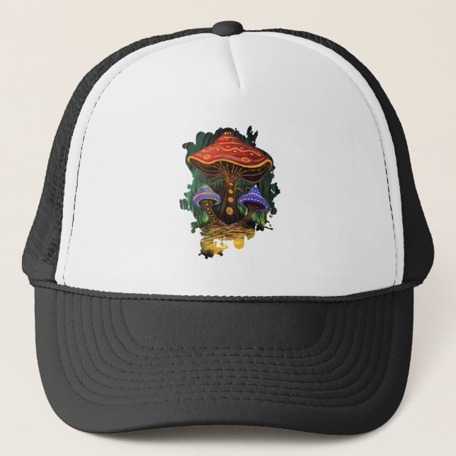 Gorra De Camionero Un mundo de hongos (Anverso)