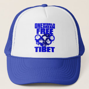 GORRA DE CAMIONERO UN MUNDO UNO TÍBET LIBRE IDEAL