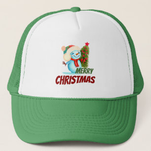 Gorra De Camionero Un muñeco de nieve barato para los Navidades