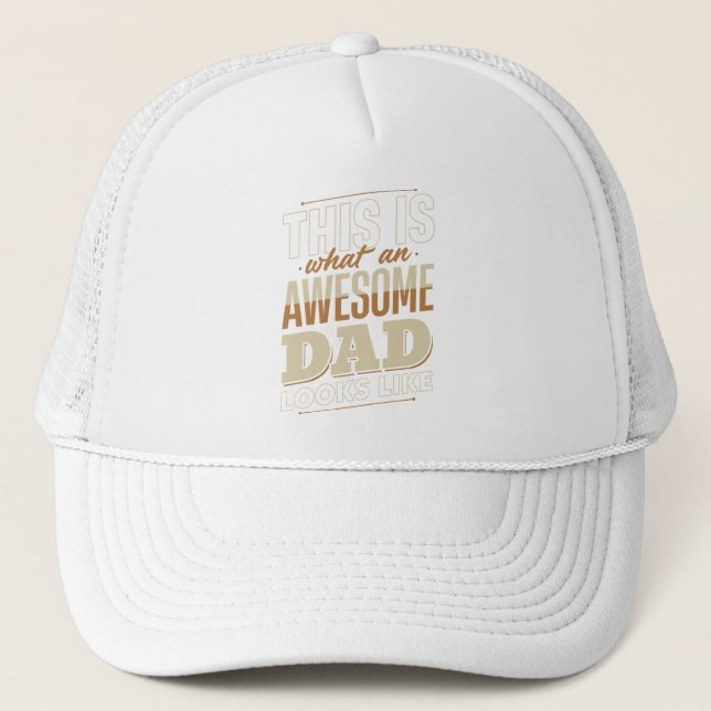 Gorra De Camionero Un papá alucinante (Anverso)