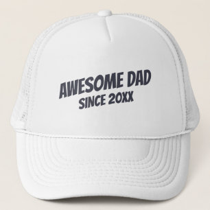 Gorra De Camionero Un papá asombroso desde el 20XX moderno y simple