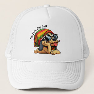 Gorra De Camionero Un perro gracioso de un amor