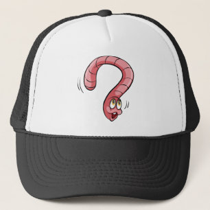 Gorra De Camionero Un personalizado de lombrices