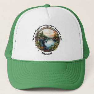 Gorra De Camionero Un pescador angloparlante personalizado
