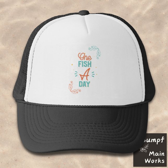 Gorra De Camionero Un pez al día (Subido por el creador)