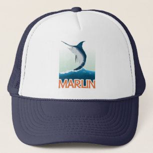 Gorra De Camionero Un regalo de la pesca del mar: Aguja brillante