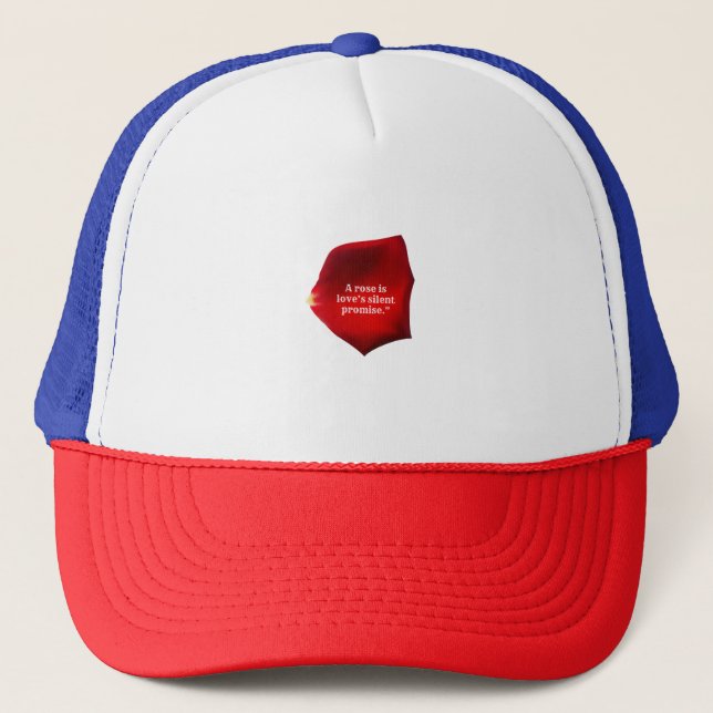 Gorra De Camionero Un Rosa (Anverso)