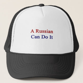 Gorra De Camionero Un ruso puede hacerlo