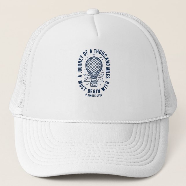 Gorra De Camionero Un viaje (Anverso)