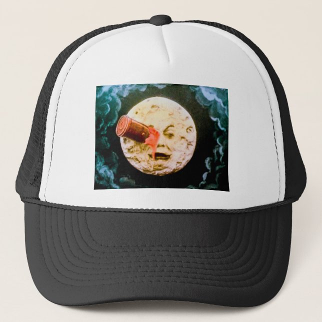 Gorra De Camionero Un viaje a la luna (Anverso)