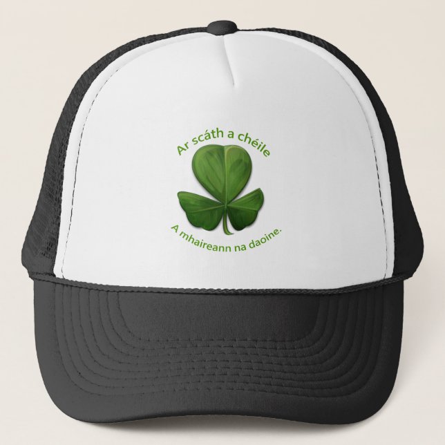 Gorra De Camionero Un viejo dicho irlandés (Anverso)
