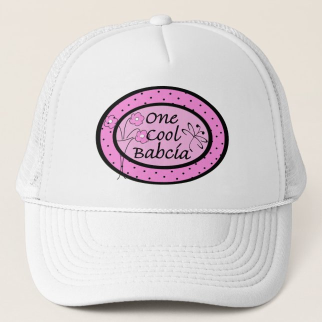 Gorra De Camionero Una Babcia Genial (Anverso)