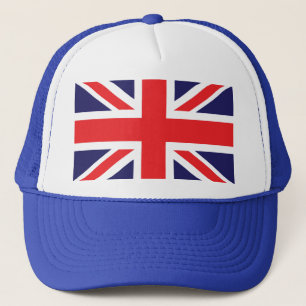 Gorra De Camionero Una bandera de Union Jack.