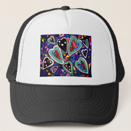 Gorra De Camionero Una colección de corazones