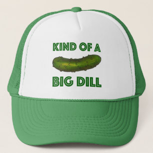 Gorra De Camionero Una especie de "Big Dill" (Acuerdo) Comida de Poll