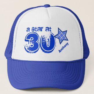 Gorra De Camionero Una estrella en treinta el nombre de encargo V25