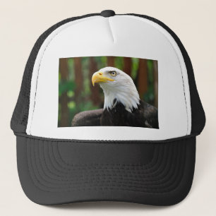Gorra De Camionero Una imagen americana de Estados Unidos Eagle calvo