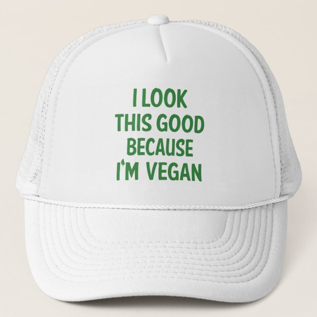 Gorra De Camionero Una mirada divertida a esta cita vegetaria (Anverso)