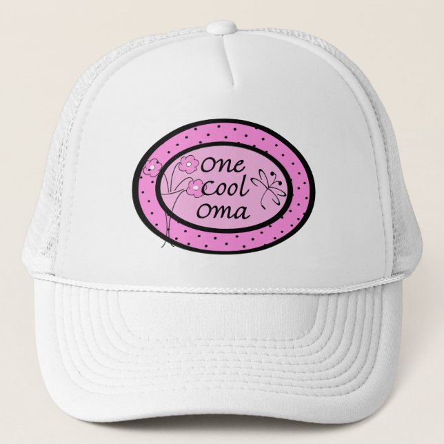 Gorra De Camionero Una Oma Genial (Anverso)