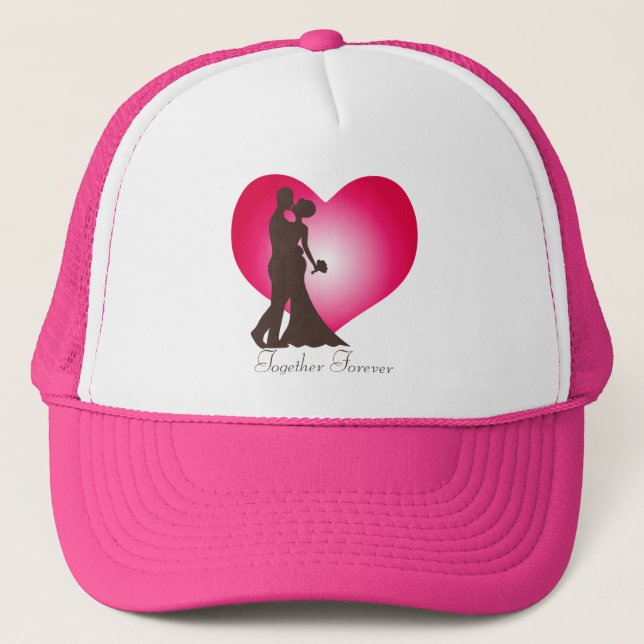 Gorra De Camionero Una pareja recién casada (Anverso)